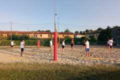 incontro di beach-volley con i ragazzi di anzano