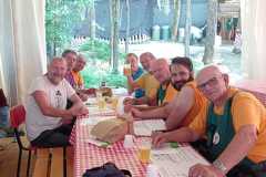 il campo di volontariato alla festa del lazzaretto